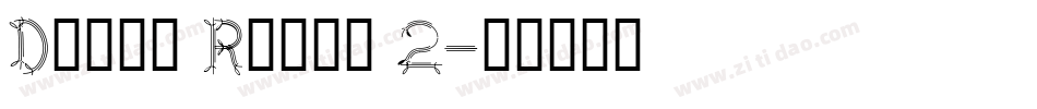 Dwarf Runes 2字体转换